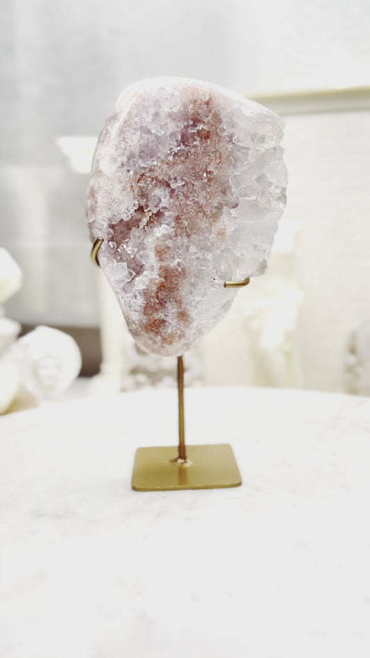 Small Pink Amethyst Slab